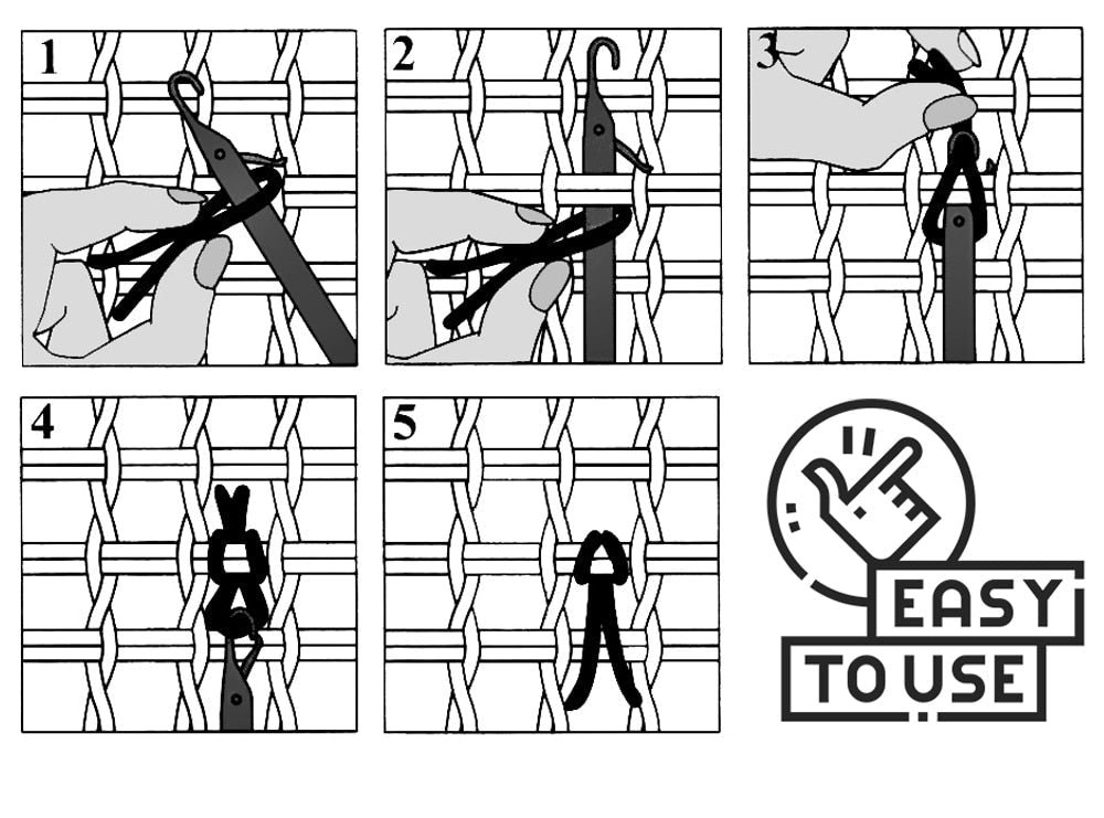 Latch Hook Kit - Rug Making Kit Birdhouse Garden 60x80cm Latch Hook Rug Kit