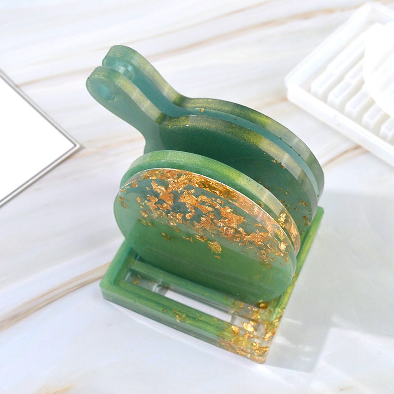 Mix Match Epoxy Resin Silcone Mould Coaster Storage Sets