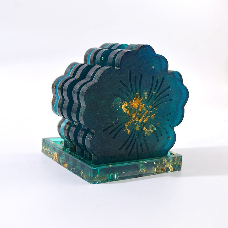 Mix Match Epoxy Resin Silcone Mould Coaster Storage Sets