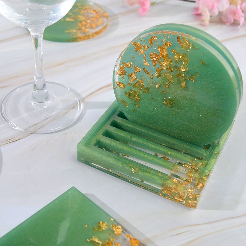 Mix Match Epoxy Resin Silcone Mould Coaster Storage Sets