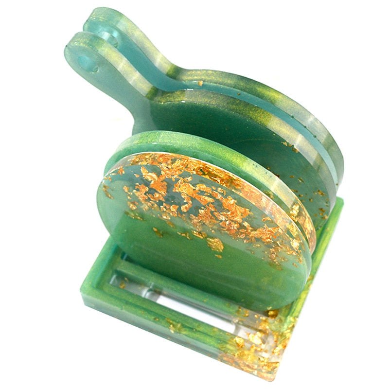 Mix Match Epoxy Resin Silcone Mould Coaster Storage Sets