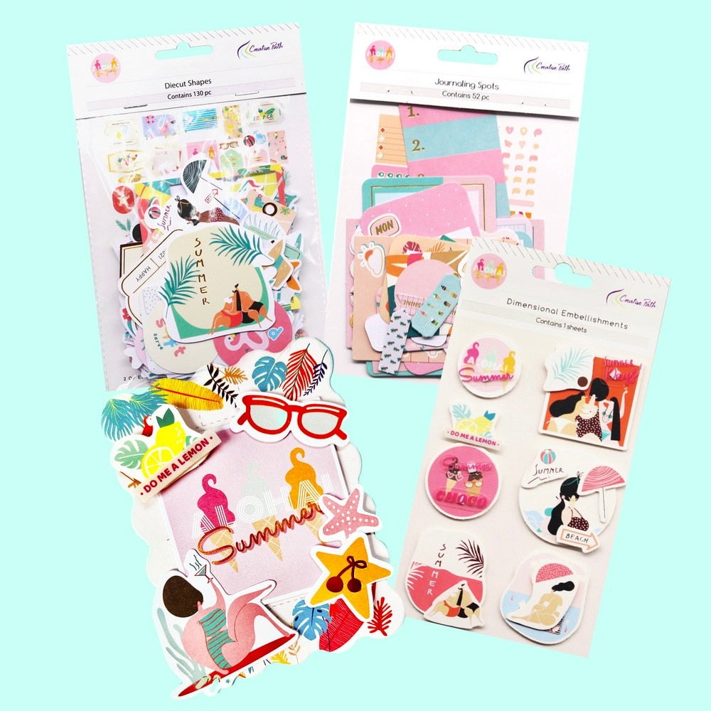 Paper Crafts Scrapbooking Value Pack - Aloha Summer
