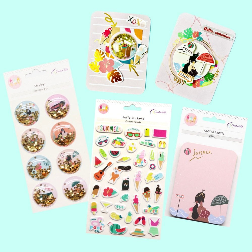 Paper Crafts Scrapbooking Value Pack - Aloha Summer