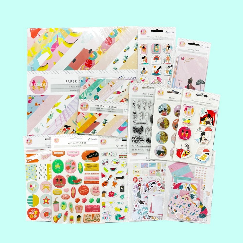 Paper Crafts Scrapbooking Value Pack - Aloha Summer