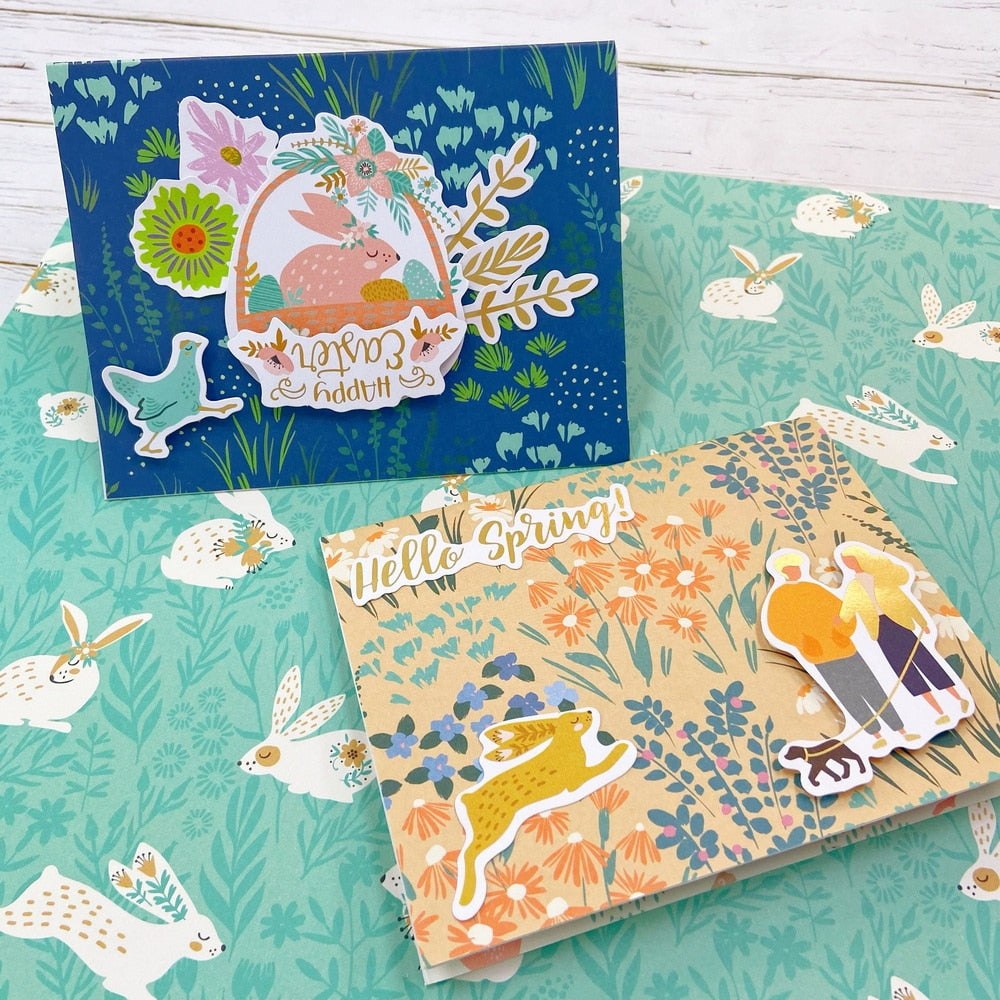 Paper Crafts Scrapbooking Value Pack - Spring Easter