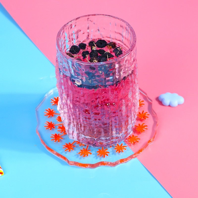 Round Dandelion Coaster Resin Silicone Mould