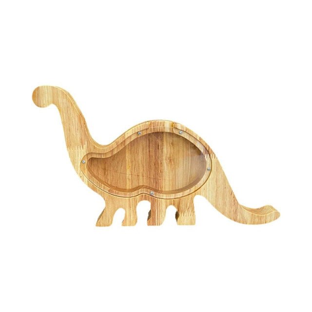 Wooden Dinosaur Money Box Blanks