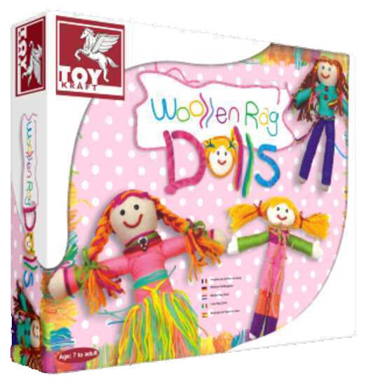 WOOLLEN RAG DOLL CRAFT KIT