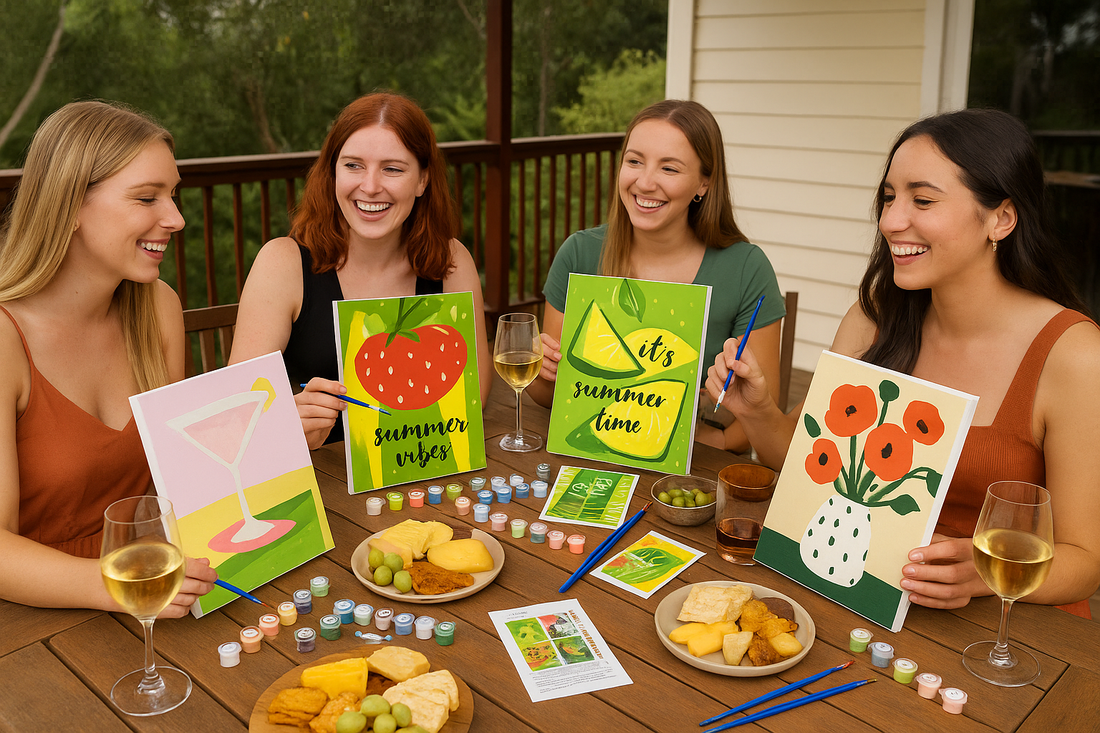 Bring the Party Home: The Ultimate Paint & Sip Kits Guide for 2025