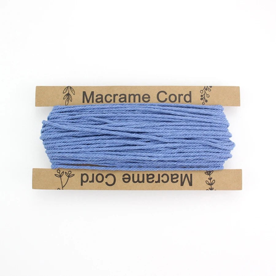 3mm Macrame Cord - 25m Roll 4-strand twisted woven cotton rope