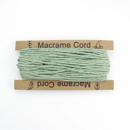 3mm Macrame Cord - 25m Roll 4-strand twisted woven cotton rope