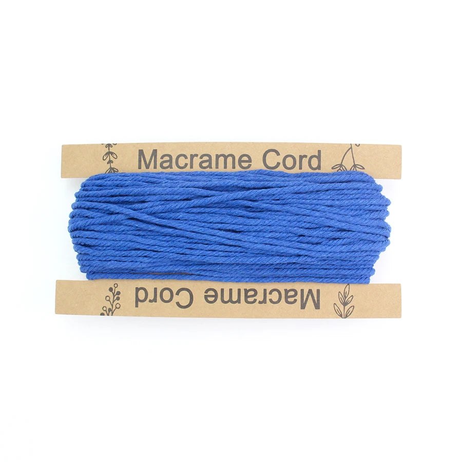 3mm Macrame Cord - 25m Roll 4-strand twisted woven cotton rope
