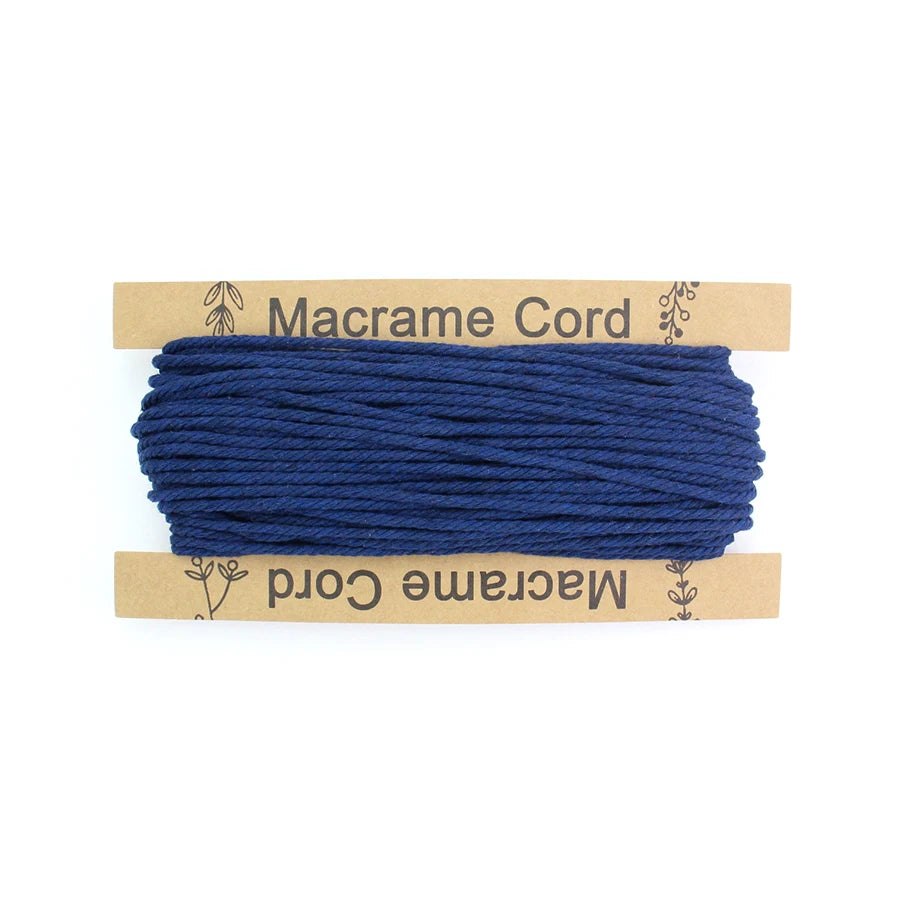 3mm Macrame Cord - 25m Roll 4-strand twisted woven cotton rope