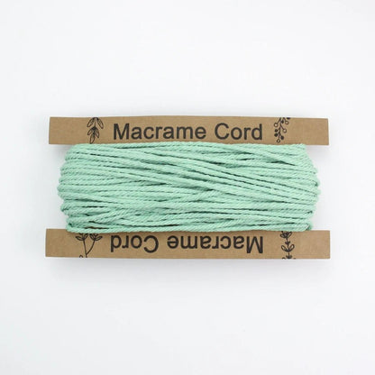 3mm Macrame Cord - 25m Roll 4-strand twisted woven cotton rope