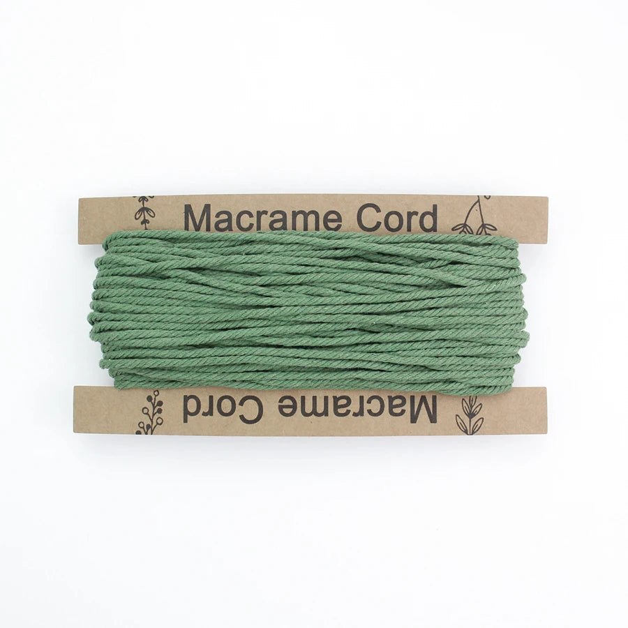 3mm Macrame Cord - 25m Roll 4-strand twisted woven cotton rope