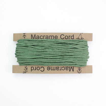3mm Macrame Cord - 25m Roll 4-strand twisted woven cotton rope