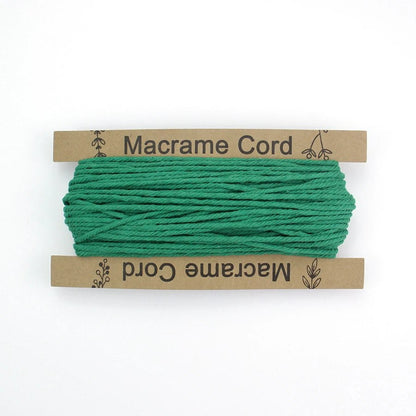 3mm Macrame Cord - 25m Roll 4-strand twisted woven cotton rope