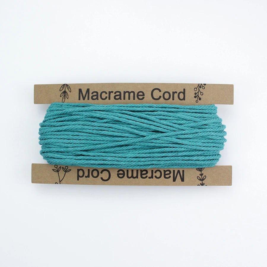 3mm Macrame Cord - 25m Roll 4-strand twisted woven cotton rope