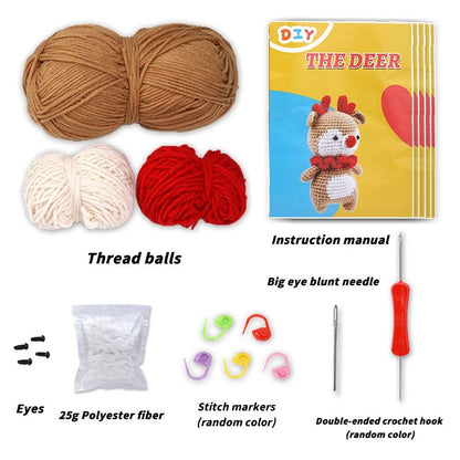 Beginners Crochet Knitting Kit - Bunny Rabbit