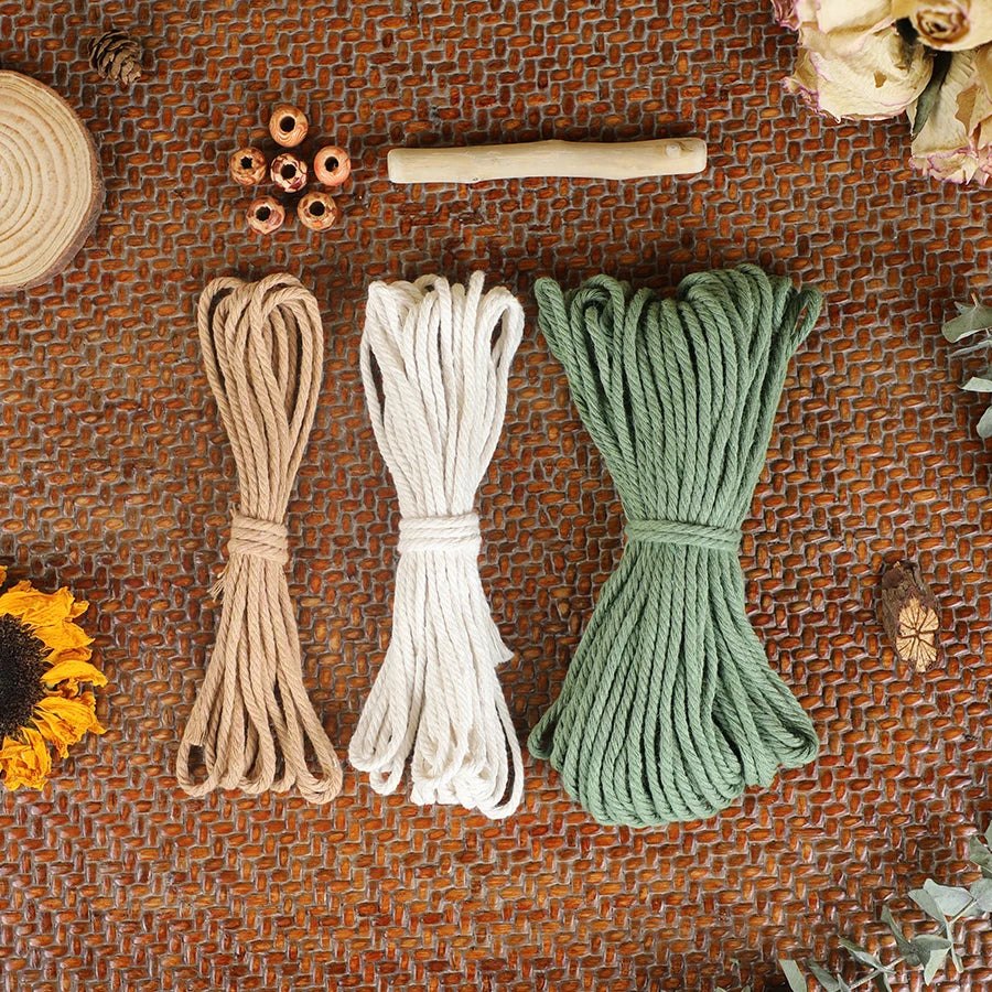 Boho Leaf Wall Hanging Macrame Kit