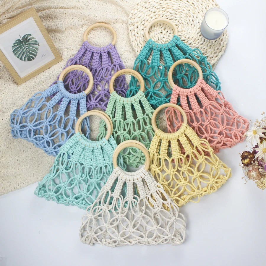 Boho Shopping Bag Macrame Kit