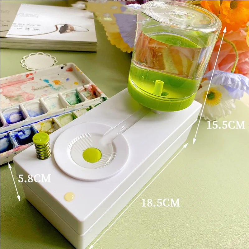 Electric Paint Brush Cleaner Rinse Cup USB Cleaning Washer Rinser  Multifunctional Paint Brush Cleaning Tool For Acrylic