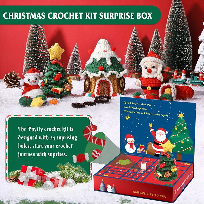 Christmas Crochet Advent Calendar Kit