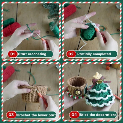 Christmas Crochet Kits - Christmas Tree House