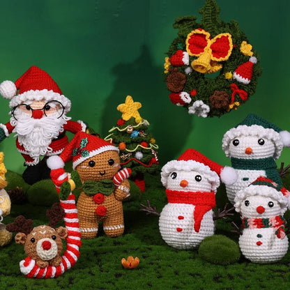 Christmas Crochet Starters Kits - Gingerbread Man