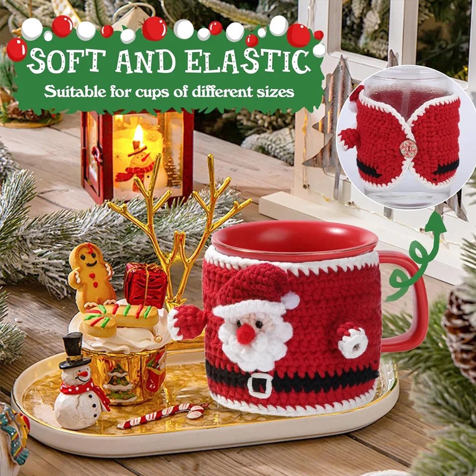 Christmas Cup Sleeve Crochet Starter Kit
