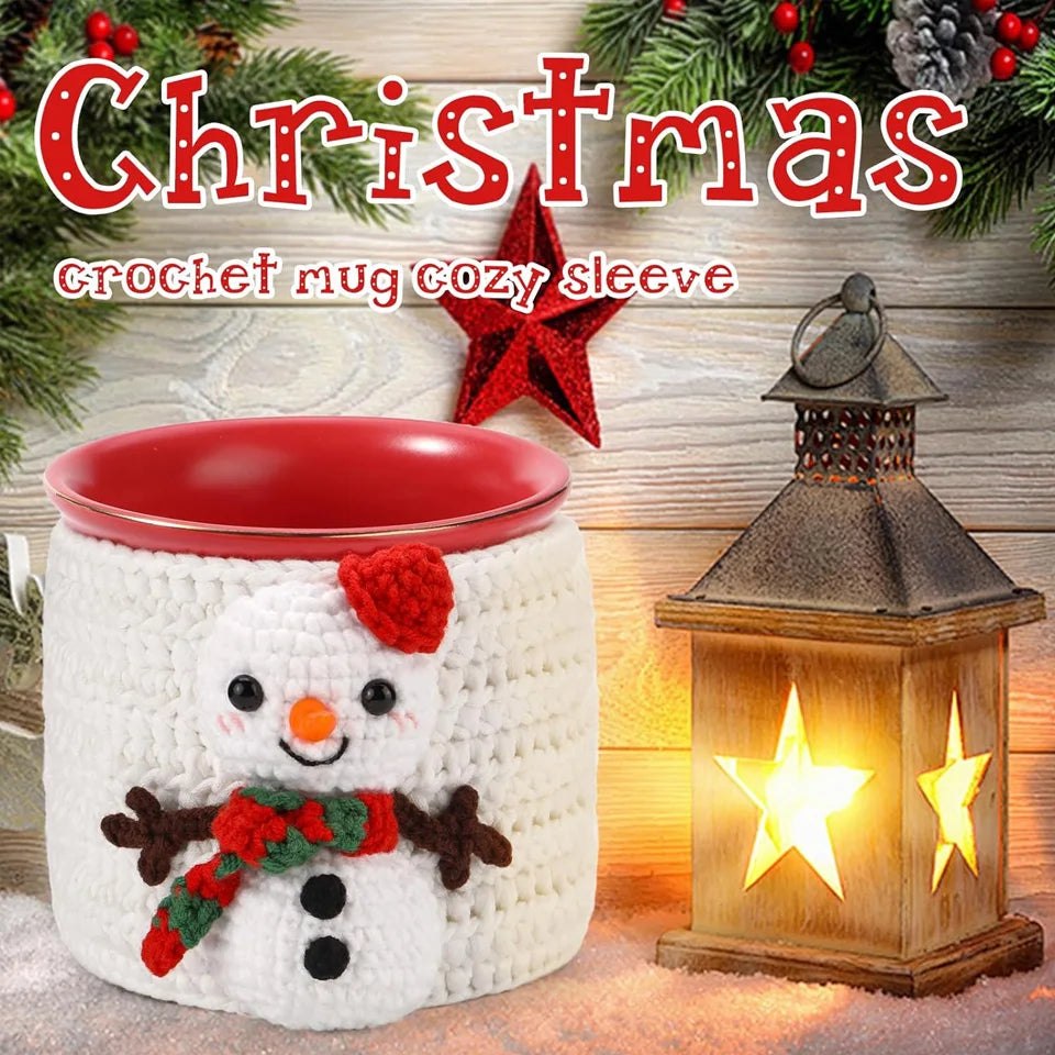 Christmas Cup Sleeve Crochet Starter Kit