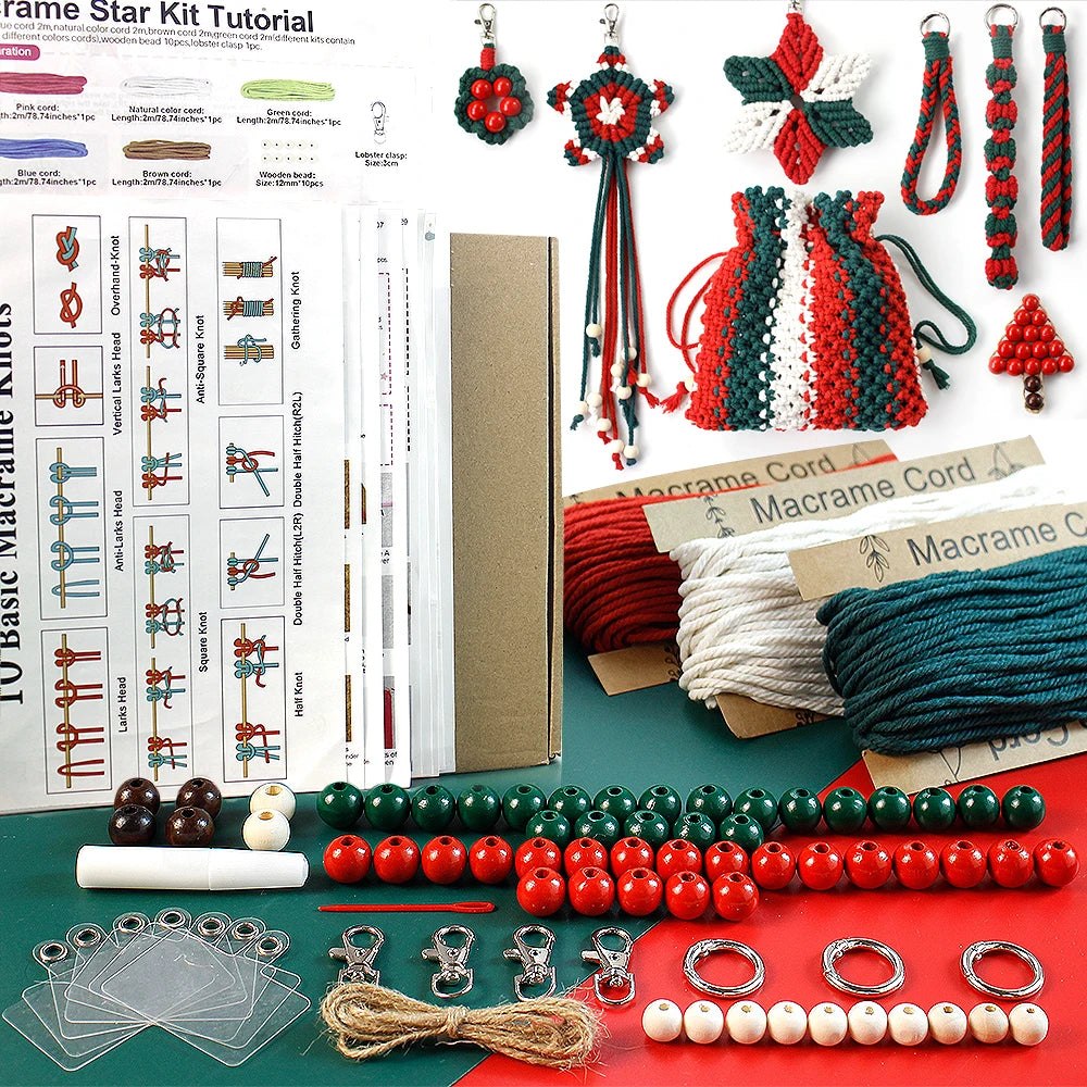 Christmas Decoration Macrame kit