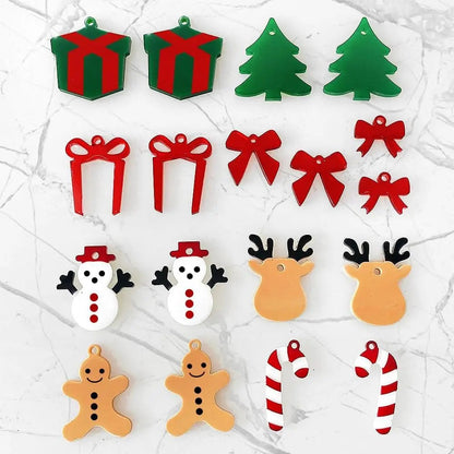 Christmas Earring Resin Silicone Mould