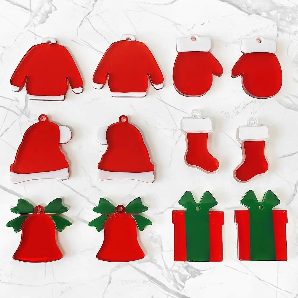 Christmas Earring Resin Silicone Mould