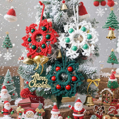 Christmas Snowflake Hanging Ornament Macrame Kit