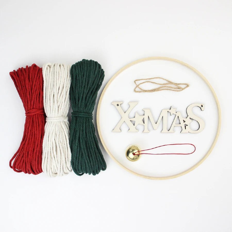 Christmas Wreath Macrame Kit