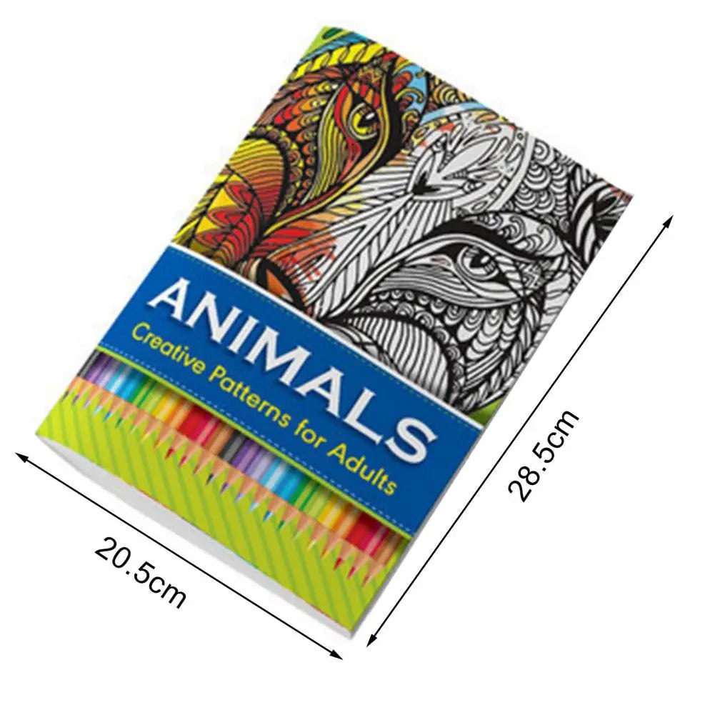 Colouring Book for Adults 32 pages - Various Designs