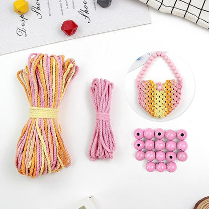 DIY Boho Mini Bag Macrame Kit
