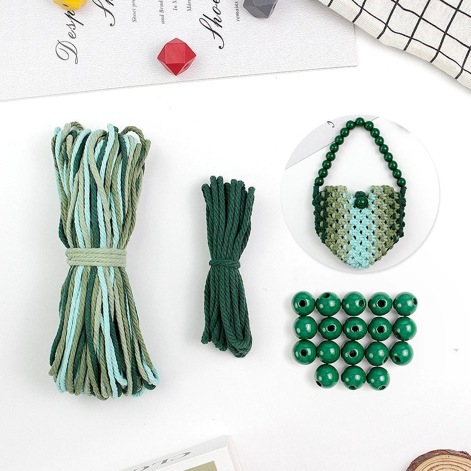 DIY Boho Mini Bag Macrame Kit