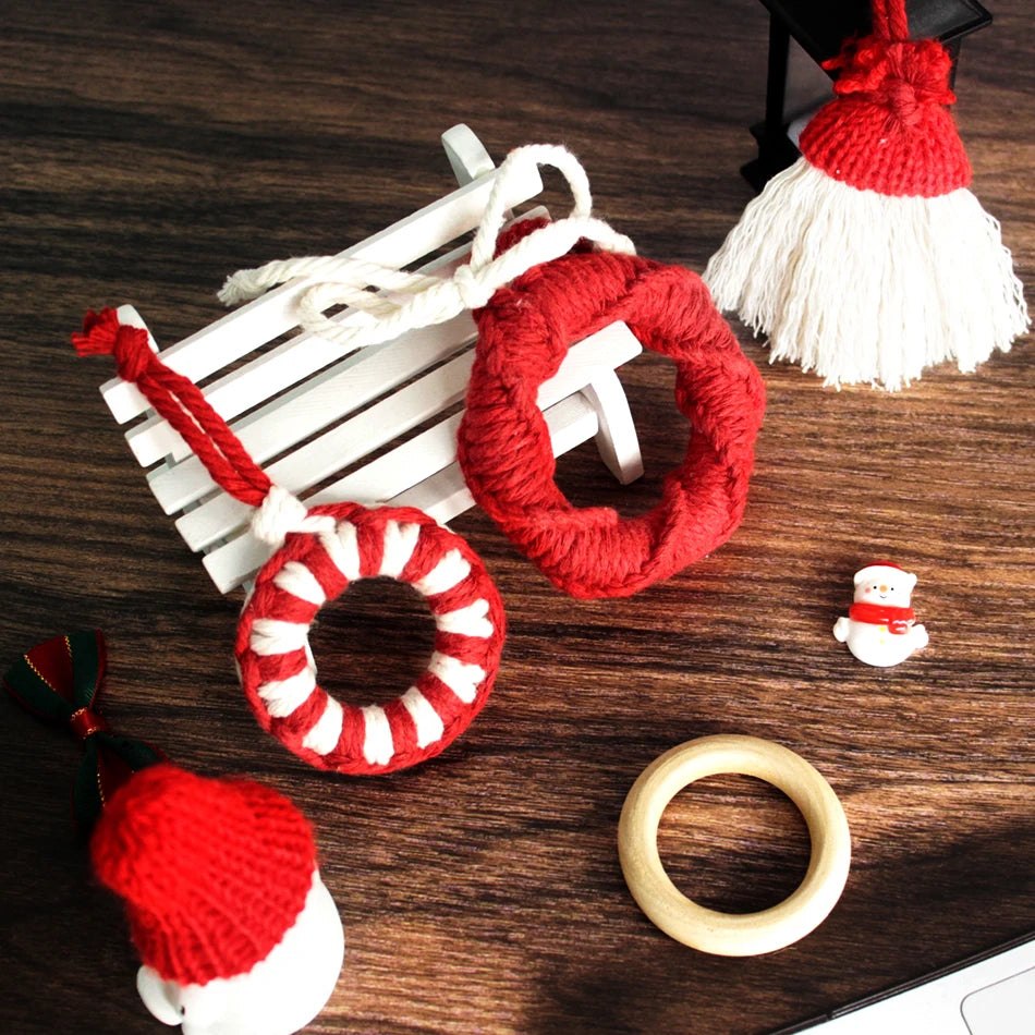 DIY Christmas Tree Decoration Macramé Kit