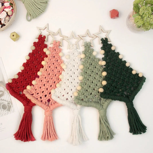 DIY Christmas Tree Macrame Kit