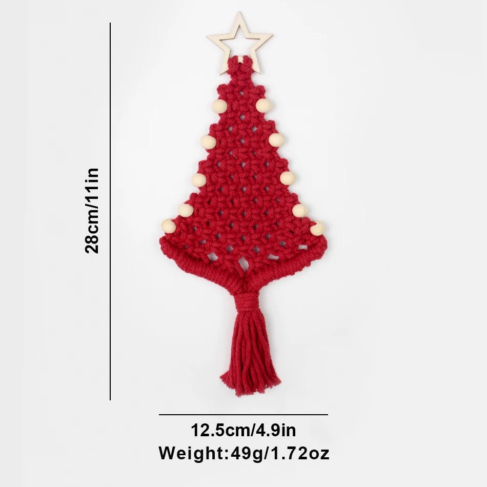 DIY Christmas Tree Macrame Kit