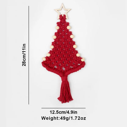 DIY Christmas Tree Macrame Kit