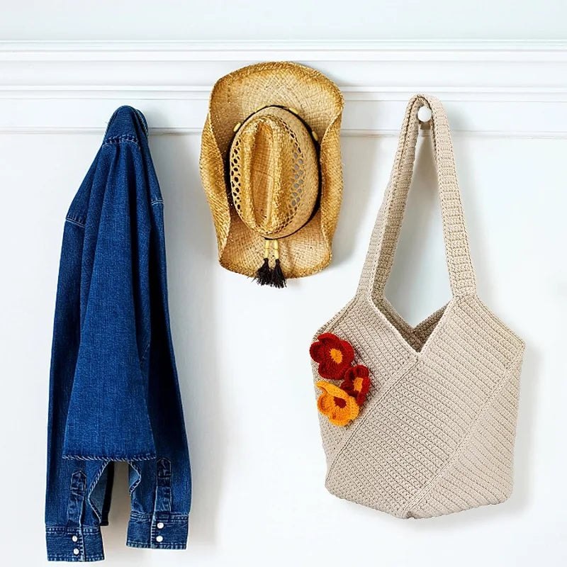 Diy Boho Sling Bag Tutorial Macrame Shoulder Bag PDF Pattern, DIY