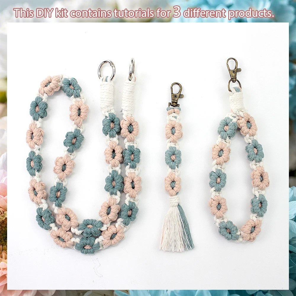 DIY Daisy Chain Lanyard Macrame Kit