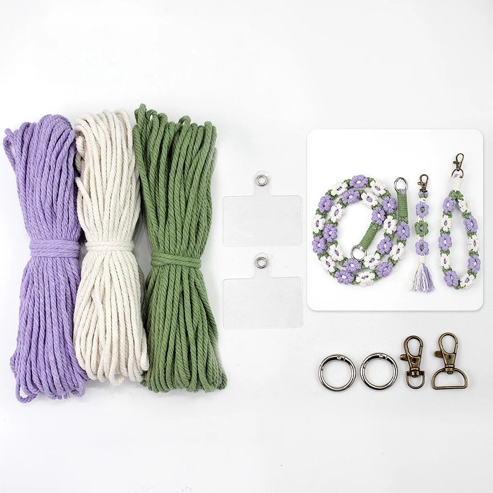 DIY Daisy Chain Lanyard Macrame Kit