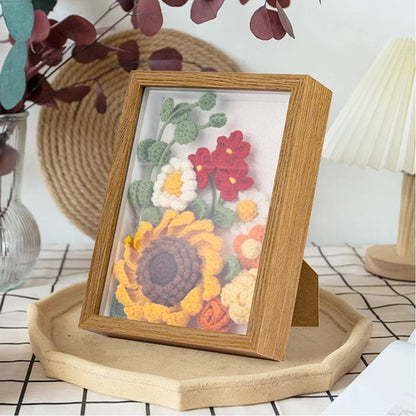 DIY Flower Crochet DIsplay Frame Kit - Floret