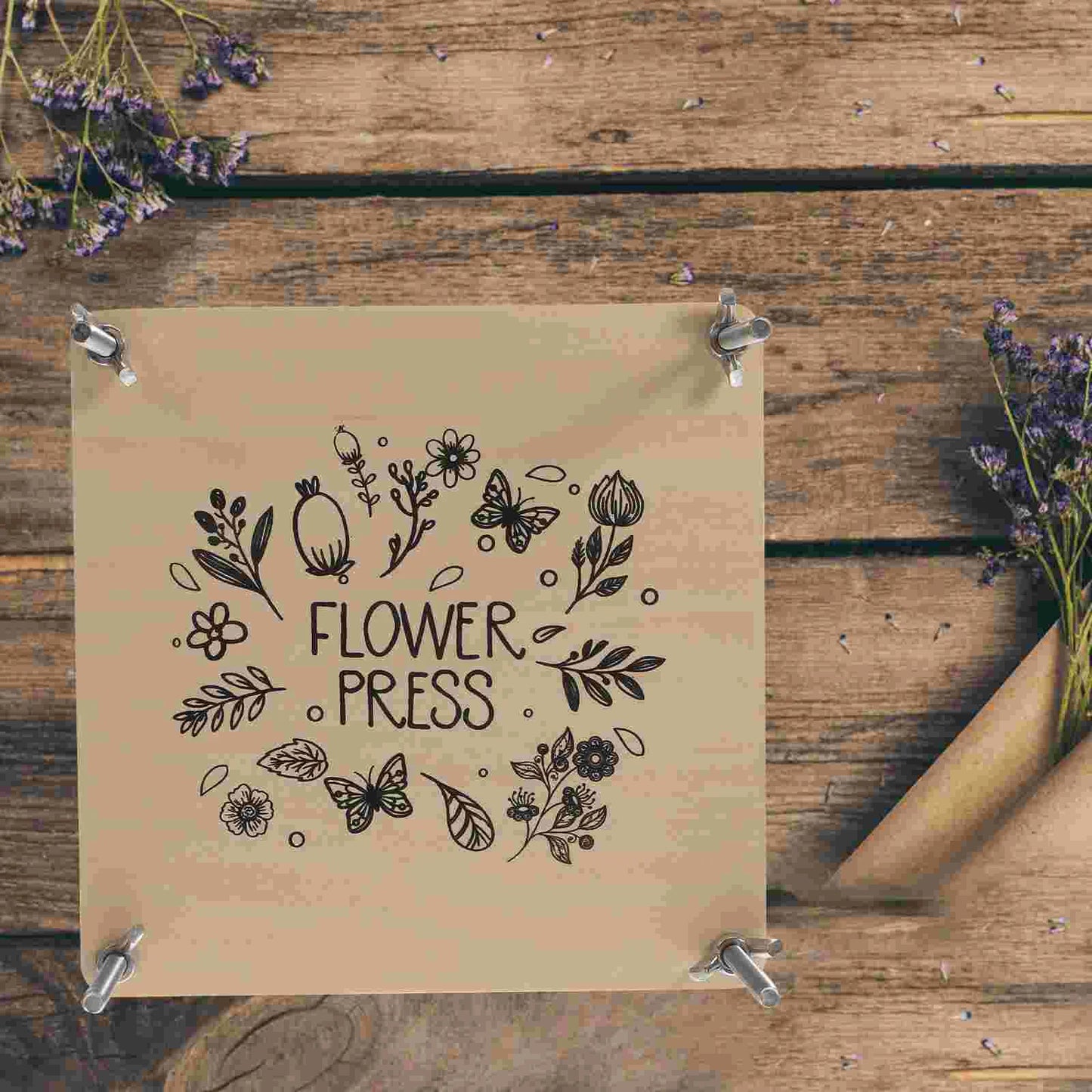 DIY Flower Press Kit