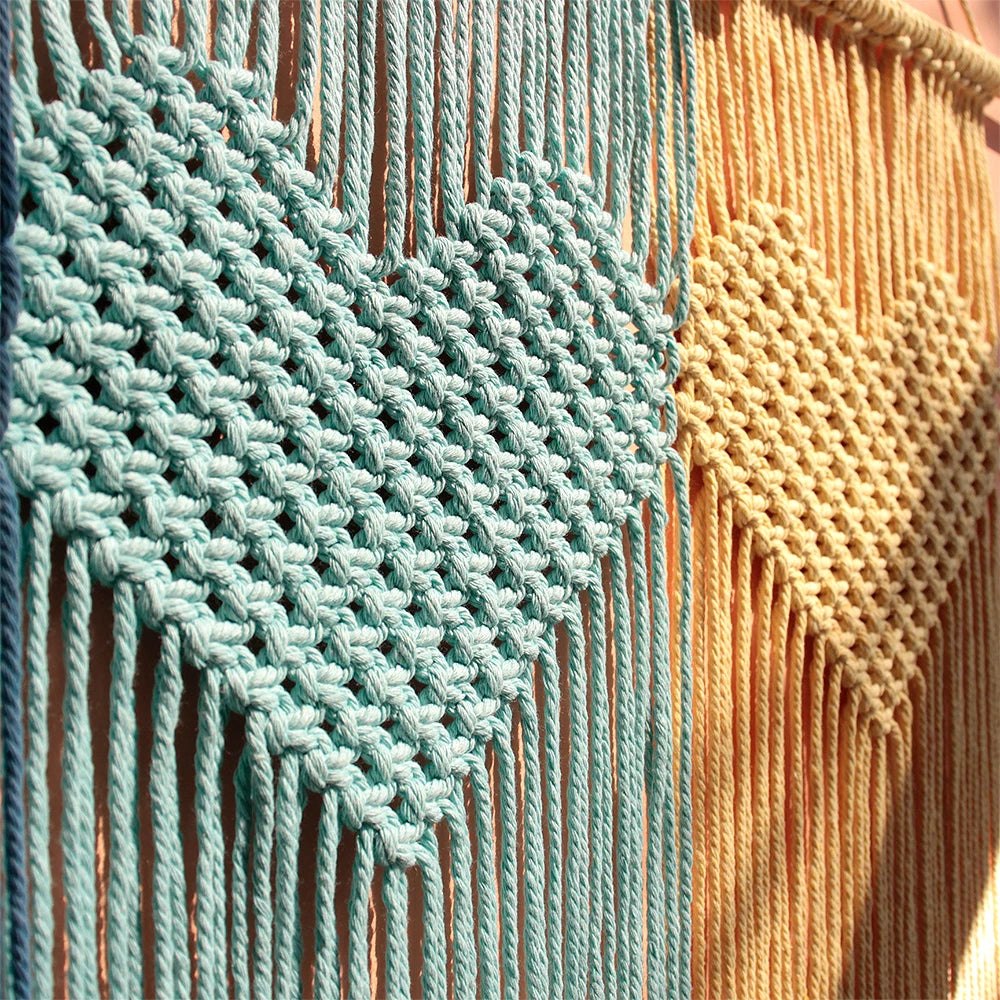 DIY Knitting love heart combo Macrame Kit - Includes 4 Tutorials