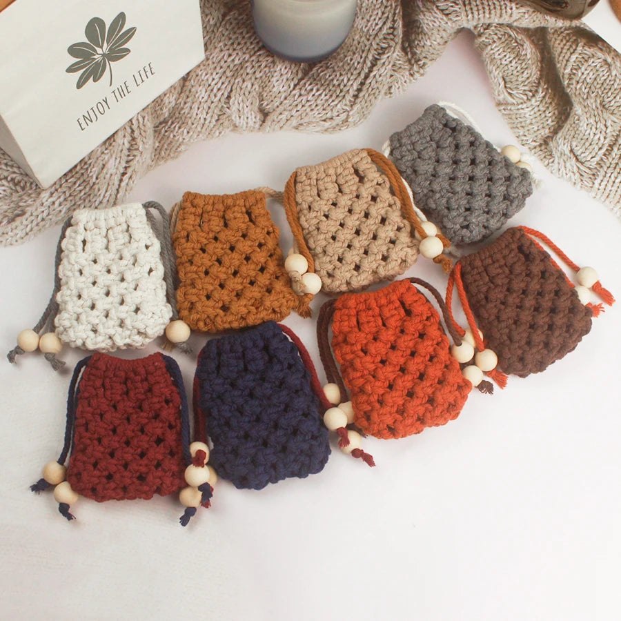 DIY Mini Pouch Macrame Kit